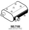 RENAULT 5010317452 Middle-/End Silencer